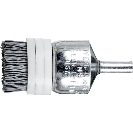 1 M-BRAD® End Brush - 1/4 Stem, .022 SiC - 320 Grit